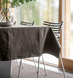 Alfhild bordsduk, hampa khaki