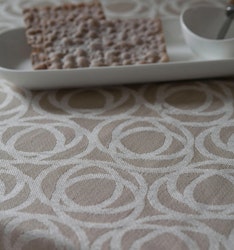 Marit bordsduk, bomull natur/off-white
