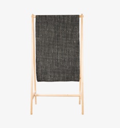 Granit gångmatta, jute/sisal sv/grå, 80 x 140 cm