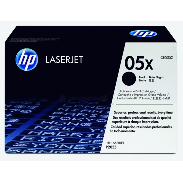 Lasertoner CE505X - 05X - 6500sidor - HP original