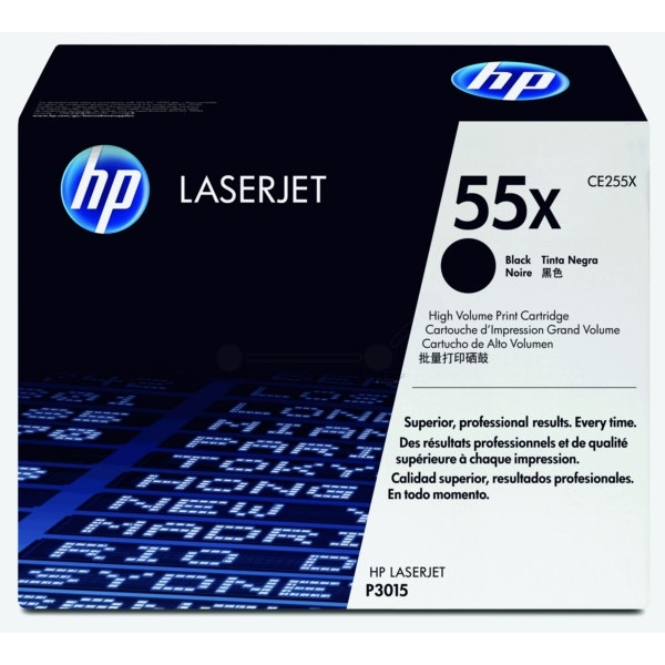 Lasertoner CE255X - 55X - 12500sidor - HP original