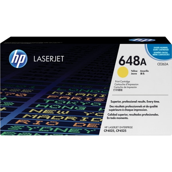 Lasertoner CE262A Gul - 11000sidor - HP original