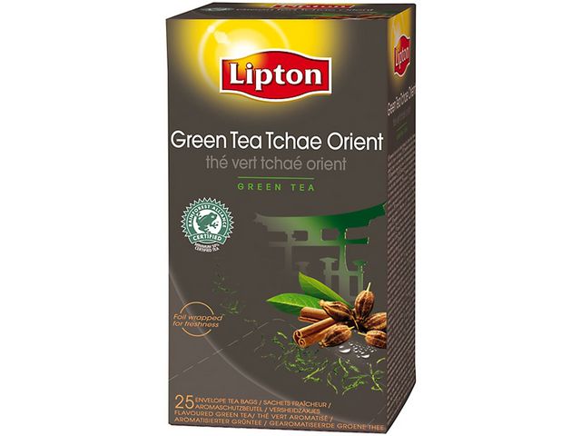 Te LIPTON påse Green Tchae Orient 25/fp
