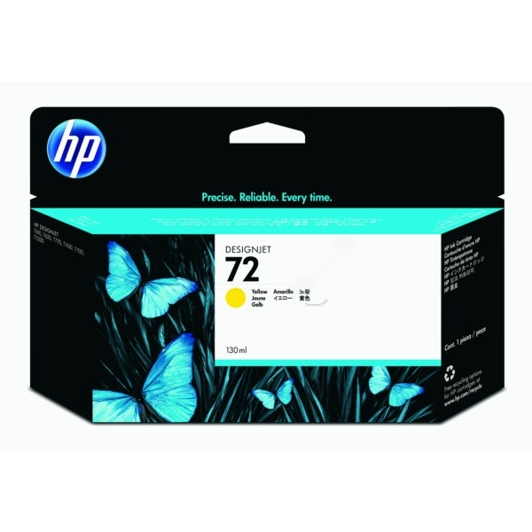 HP bläck Gul nr:72 (130 ml) - C9373A