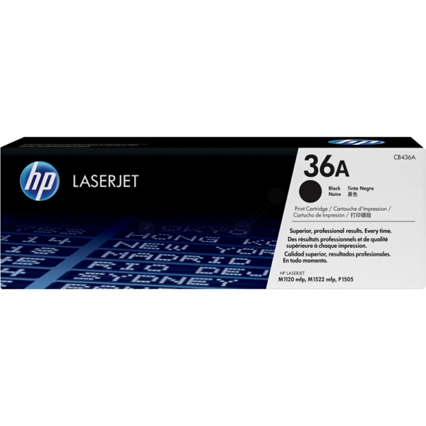 Lasertoner CB436A - 36A - 2000sidor - HP original