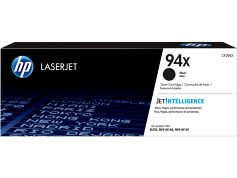 HP LaserJet CF294X - 94X Svart Toner 2800sidor original