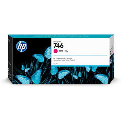 HP 746  300ml. Magenta/röd DesignJet