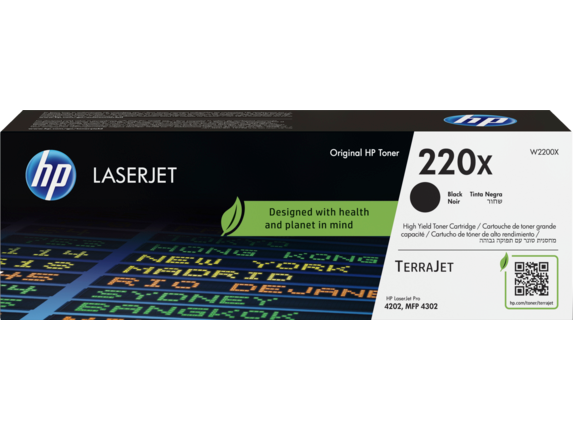 Lasertoner W2200X svart - 220X - 7500sidor - HP original