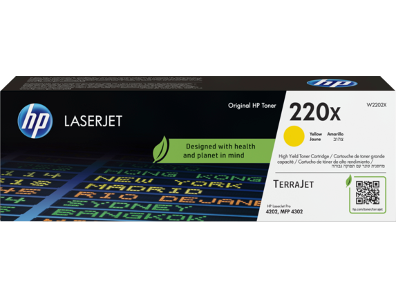 Lasertoner W2202X Gul - 220X - 5500sidor - HP original