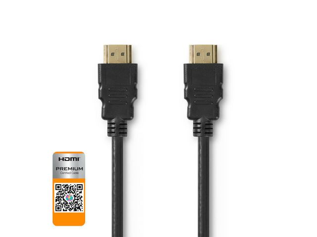 Kabel HDMI Premium 3m svart NEDIS