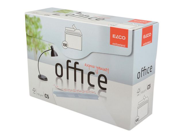 Kuvert C5 ELCO med remsa Office Shop-Box 100/fp