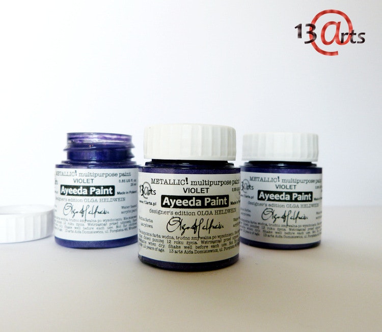 13 Arts Metallic paint Violet