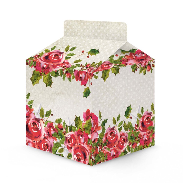 Rosy Cosy Christmas boxes 3 st