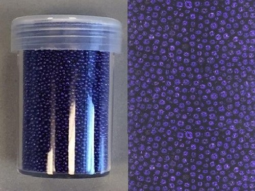 4206 Caviar beads purple
