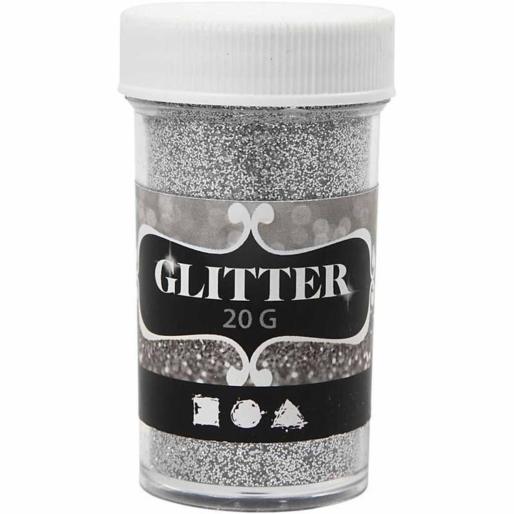 Glitter Silver 20 gr