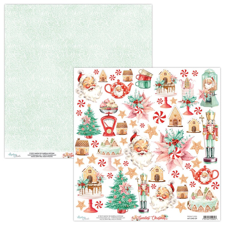 Sweetest Christmas klippark 12x12