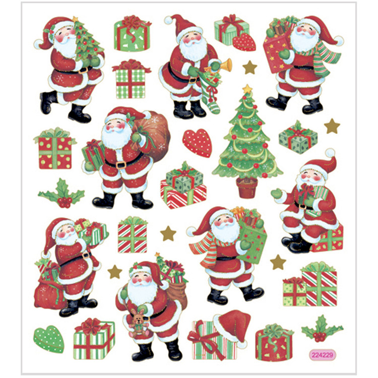 Julfigurer stickers 291851