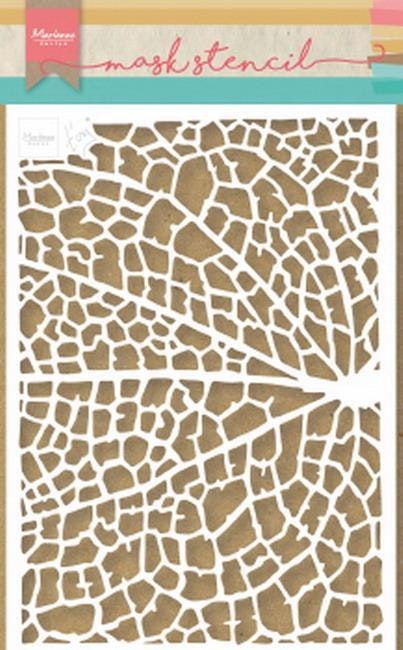 Marianne Design stencil Tinys leaf grain