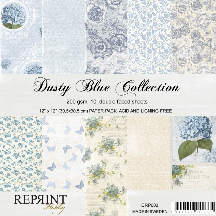 Dusty blue collection