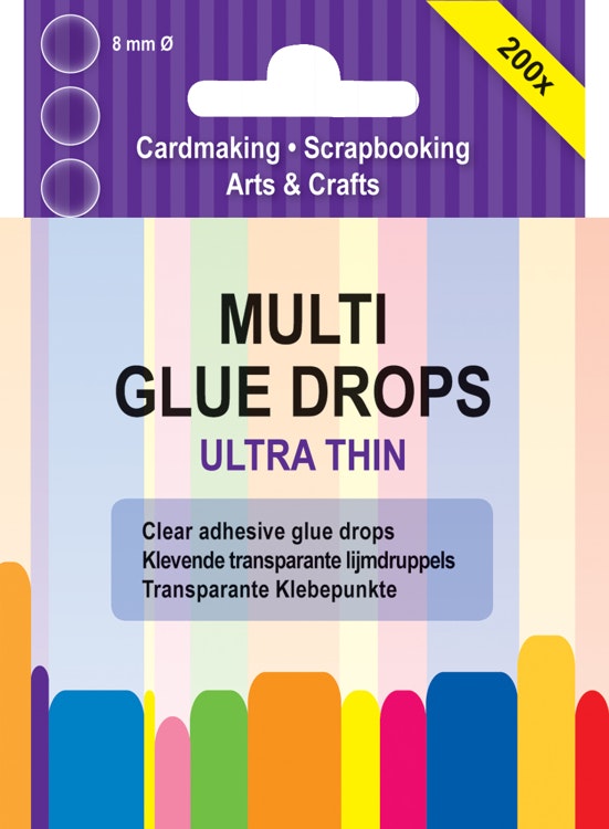 Multi Glue drops Ultra Thin