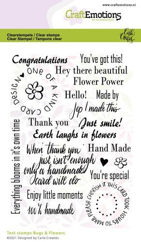 Bugs & flowers text  1698