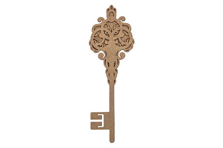 Nyckel med ornament
