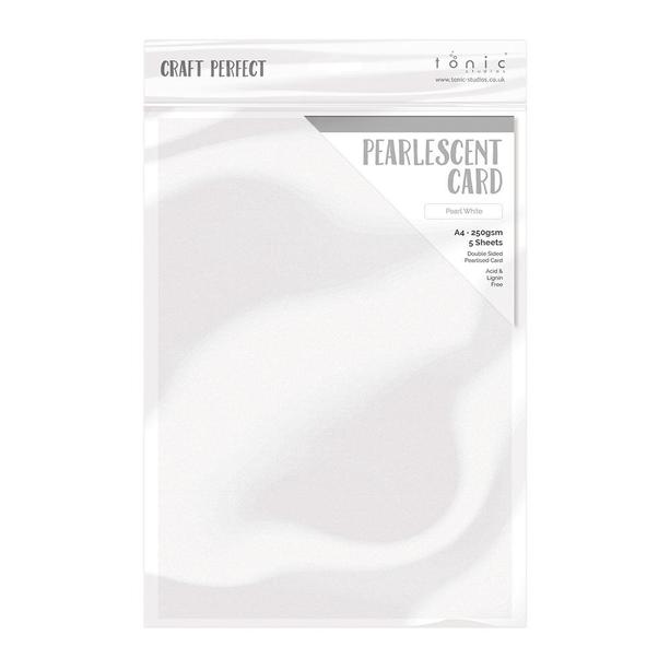 Craft Perfect - Pearlescent Card - Pearlgold
