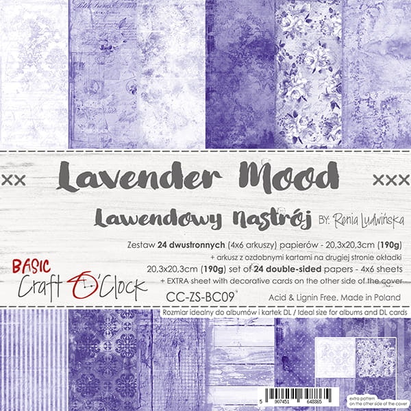 Lavender Mood 8x8