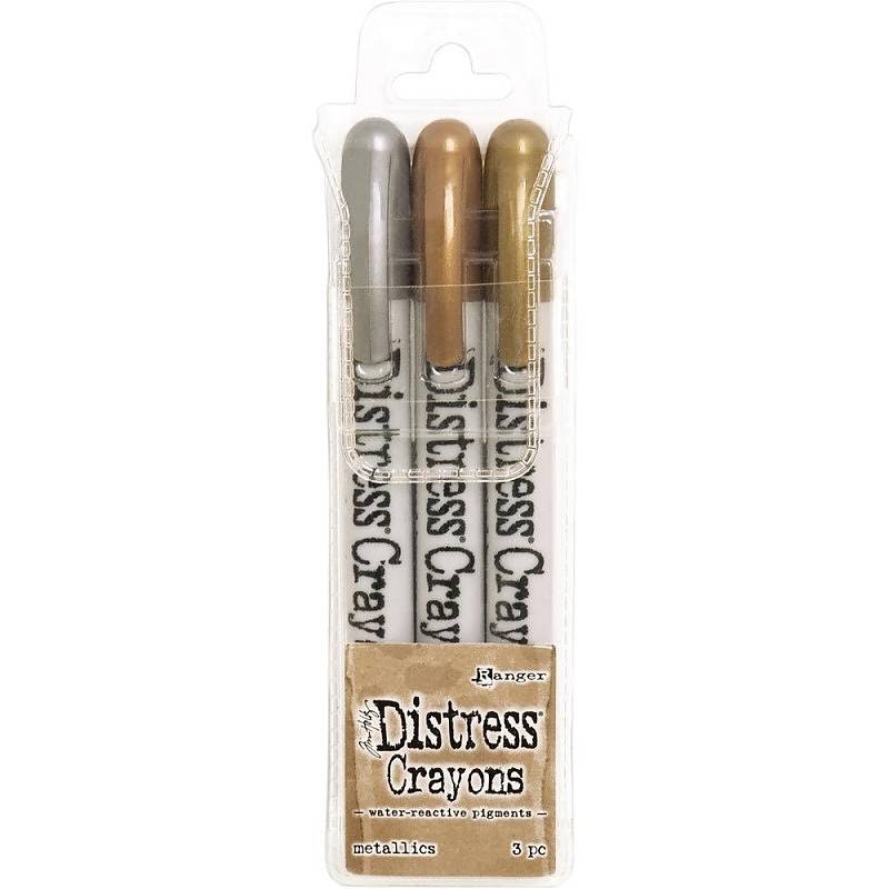 Distress crayons metallic