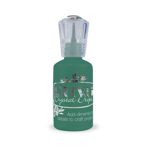 Nuvo crystal drops Woodland green