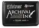 Archival Ink black soot