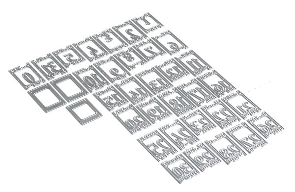 1678: Planner essentials 17 - Filmstrip numbers