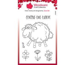 Sadie The Sheep Clear Stamp