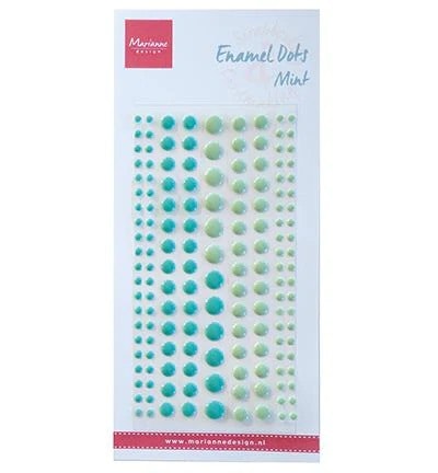 Enamel dots Two mint