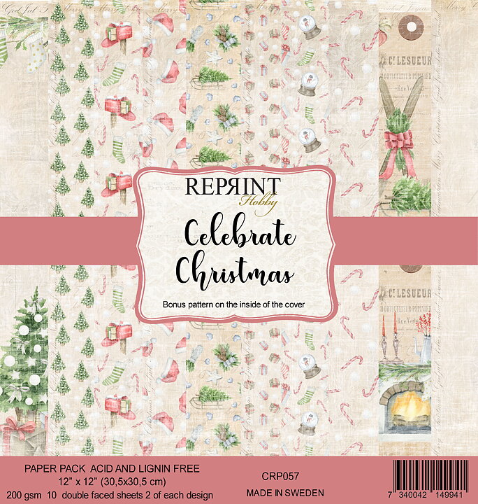 Celebrate Christmas Collection 12*12 CRP057