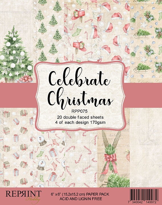 Celebrate Christmas Collection 6*6 RPP075