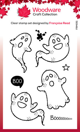 Clearstamp Tiny ghost FRM051