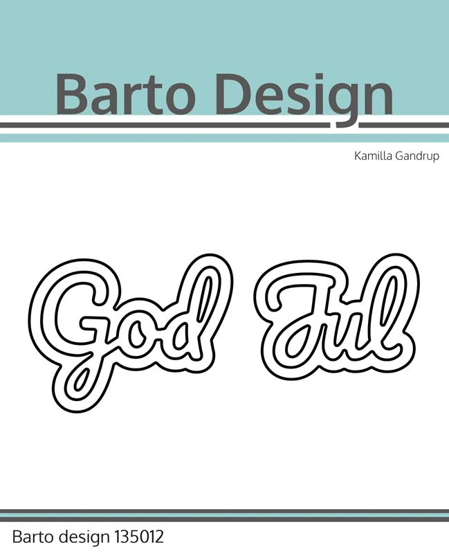 Dies God Jul Barto design