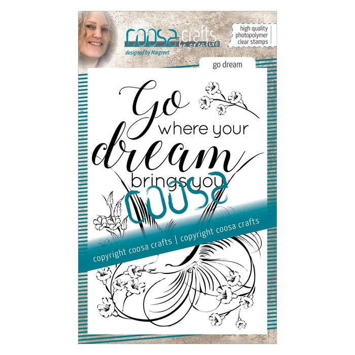 Coosa clear stamp Go dream