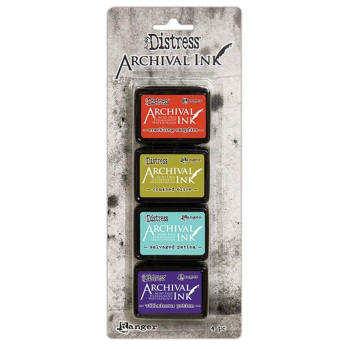 Tim Holtz Distress Archival mini ink pad Kit 5