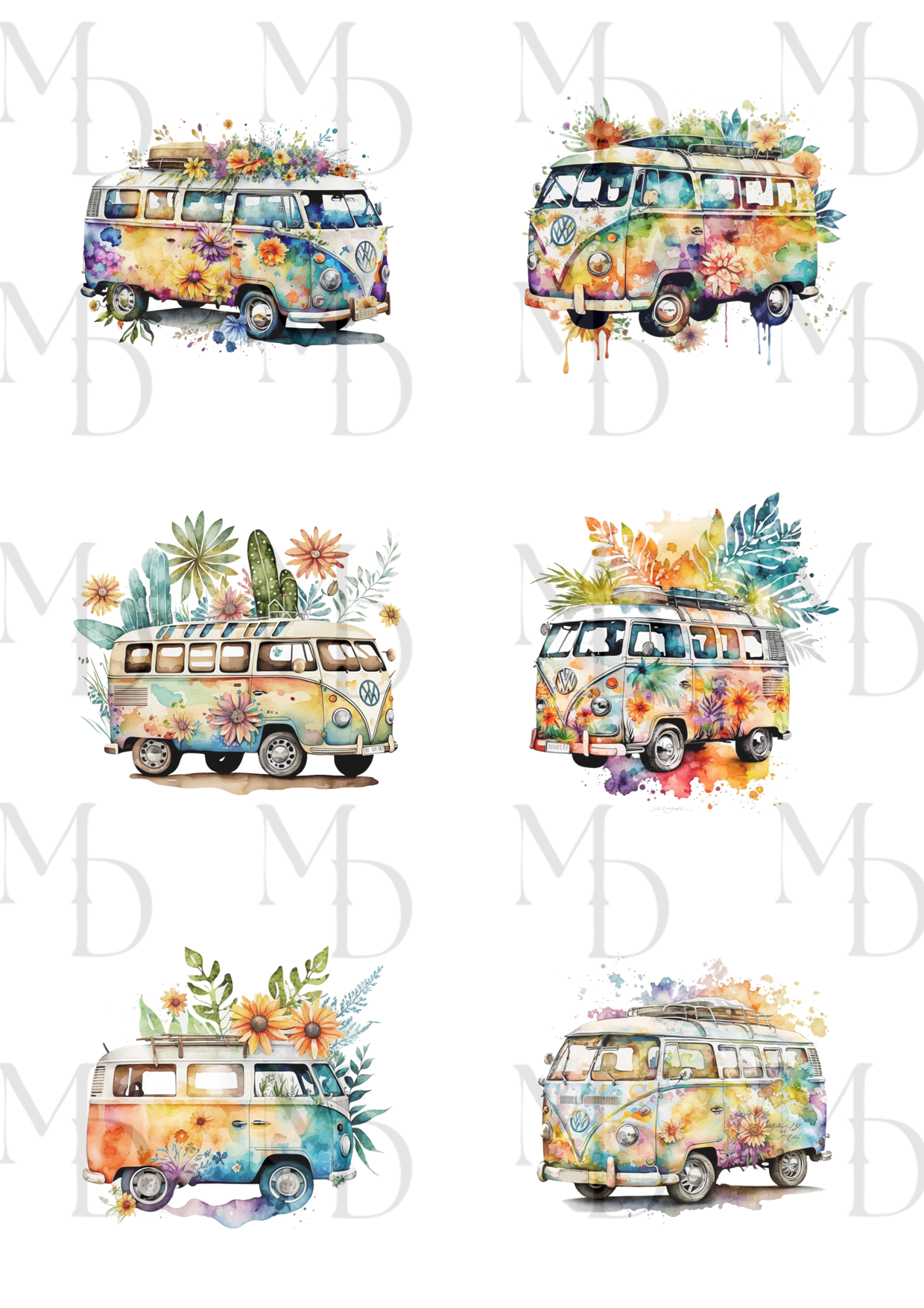 0038  Hippie buss