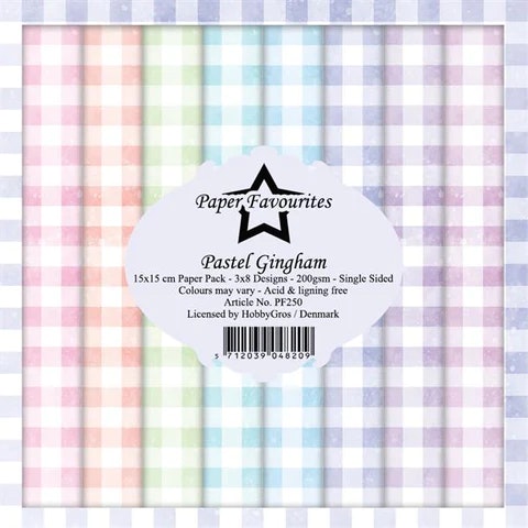 Pastel gingham PF250