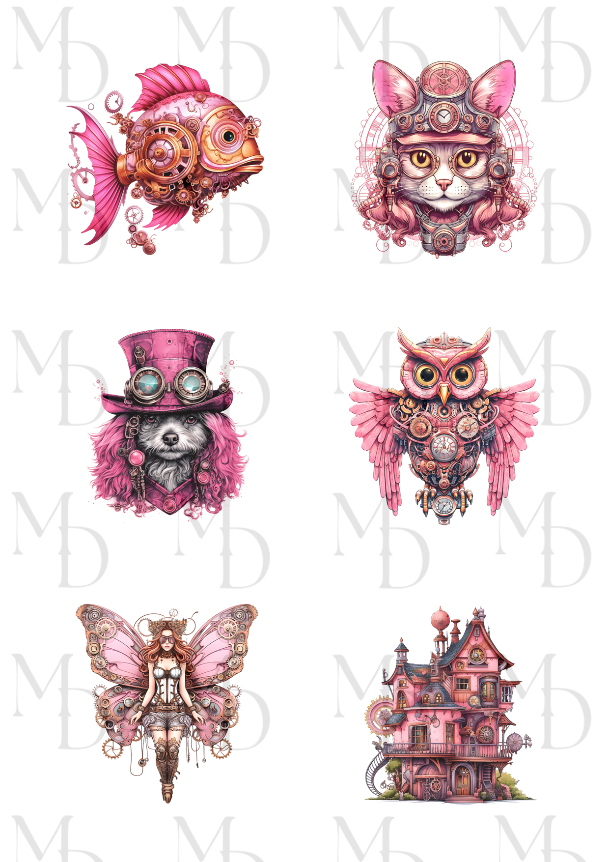 0172  Steampunk in pink 1