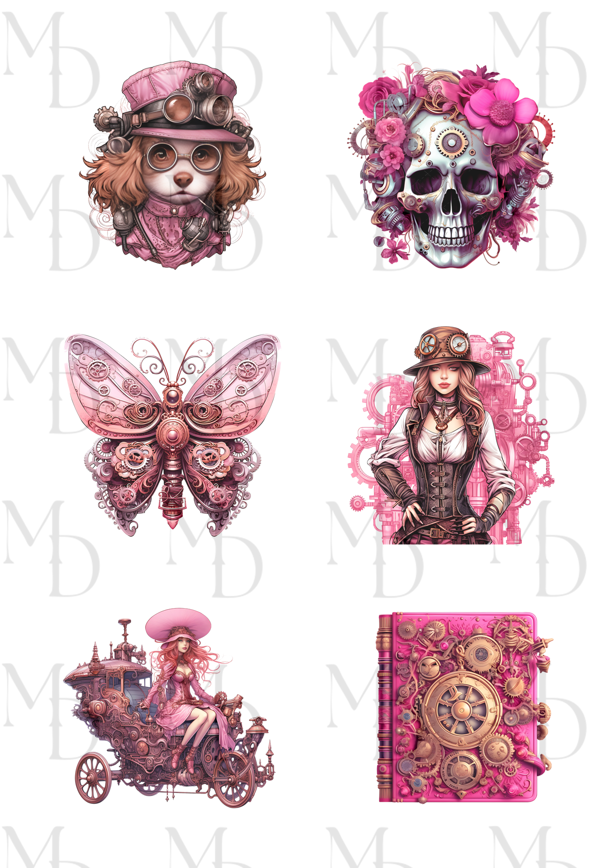 0173  Steampunk in pink 2