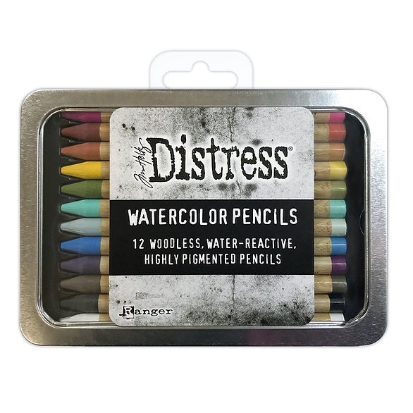 Tim Holtz Watercolor pencils set1