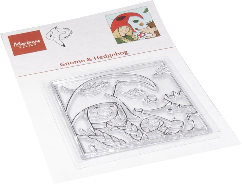 Clearstamp "Hetty's Gnome & Hedgehog