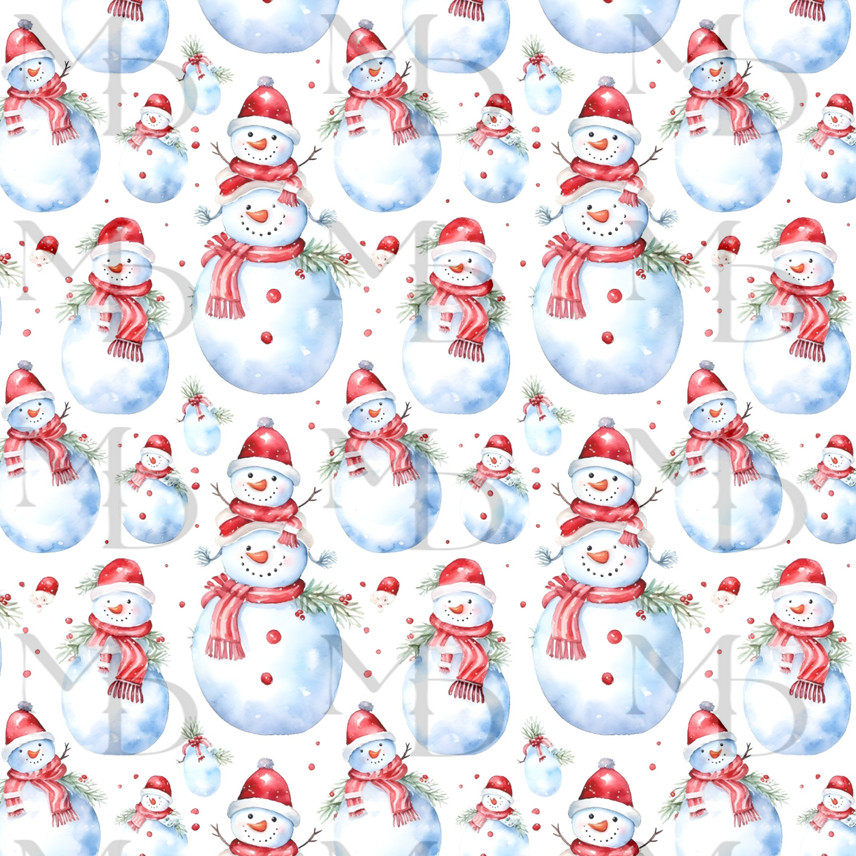 Snowmen 02  14*14