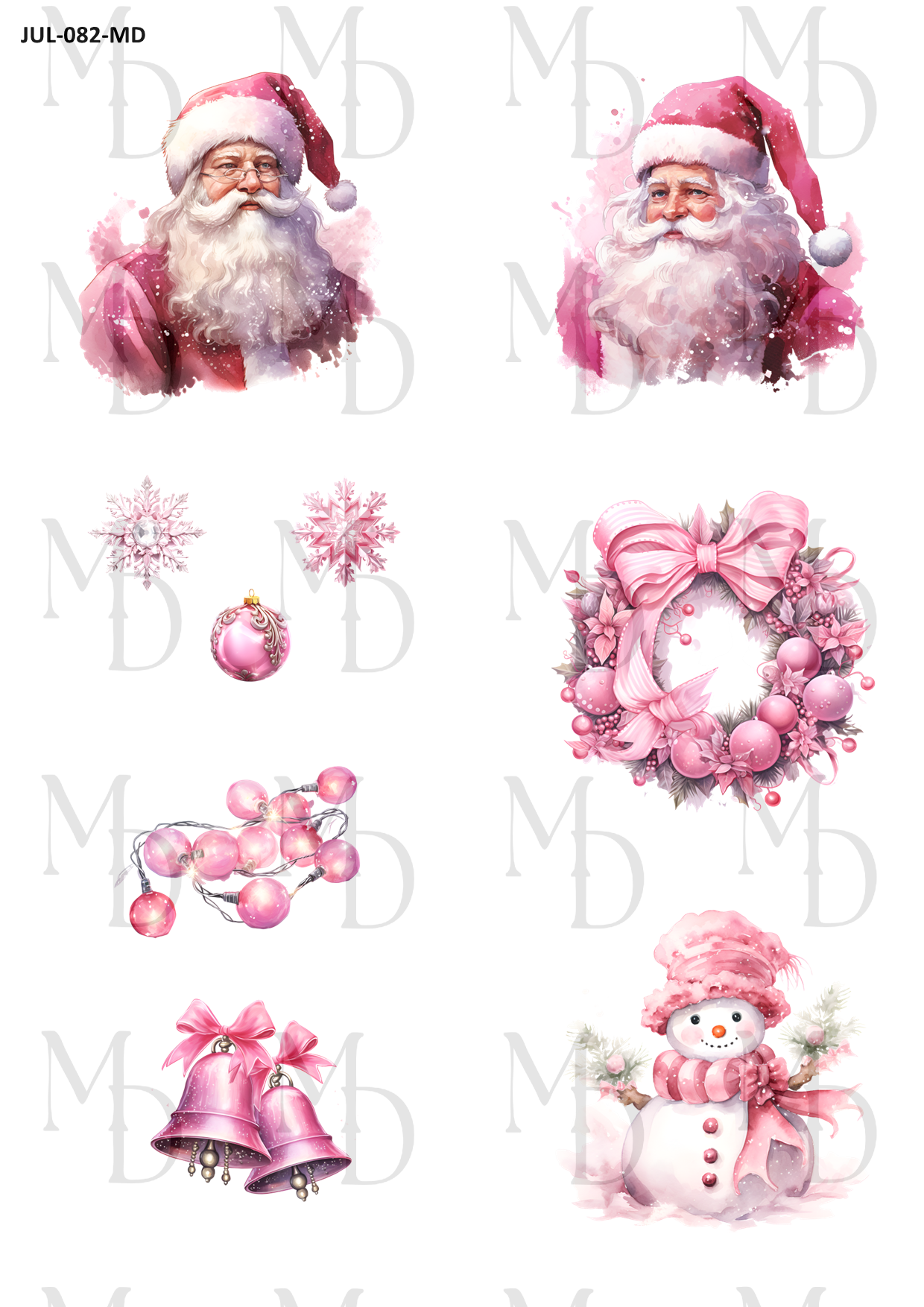 JUL-082-MD Pink christmas 04
