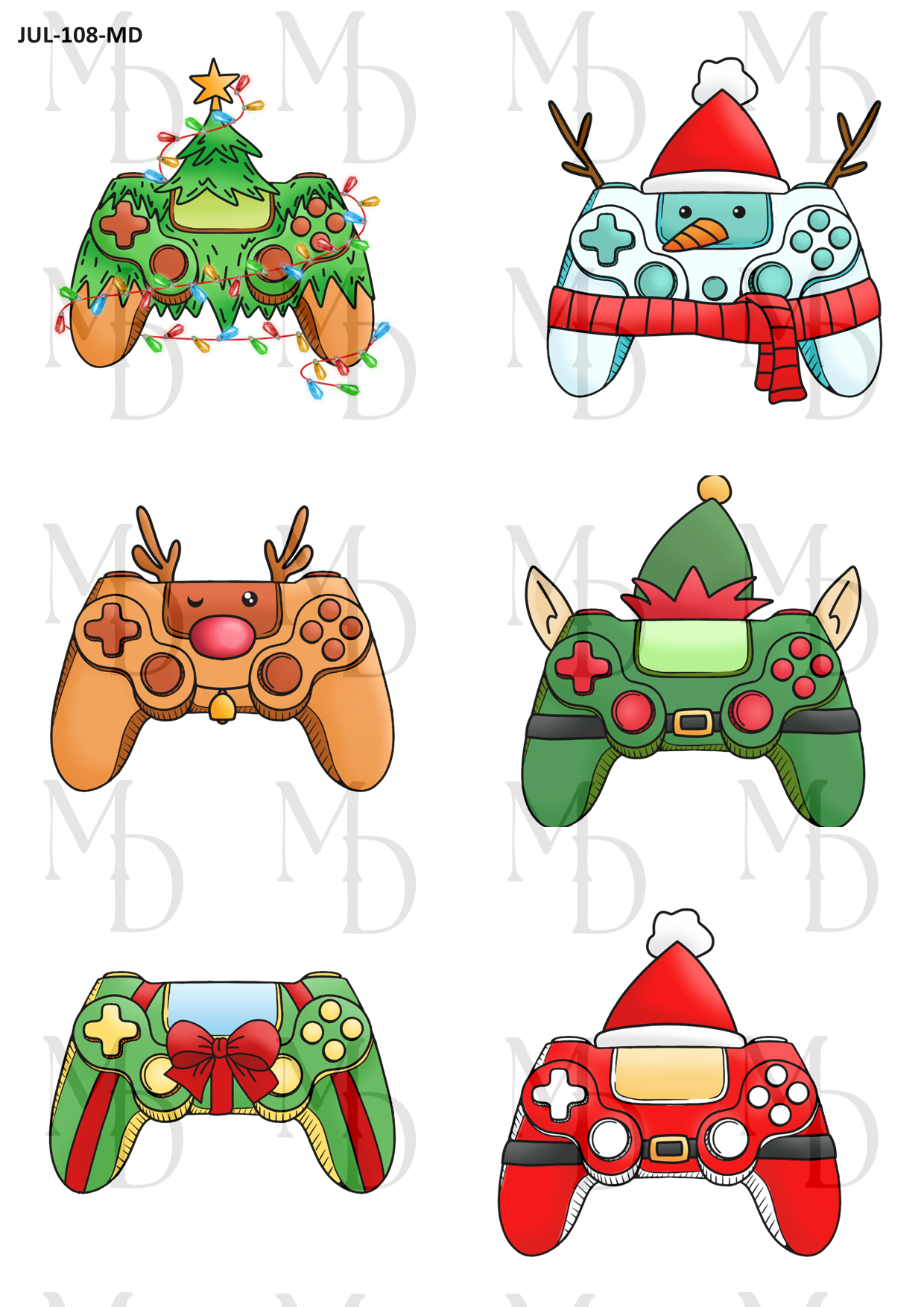 JUL-108-MD Xmas Gamer