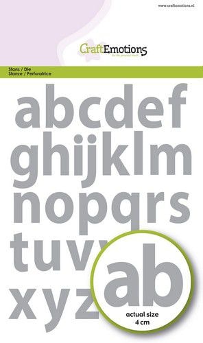 1554 Lowercase Alphabet Basic